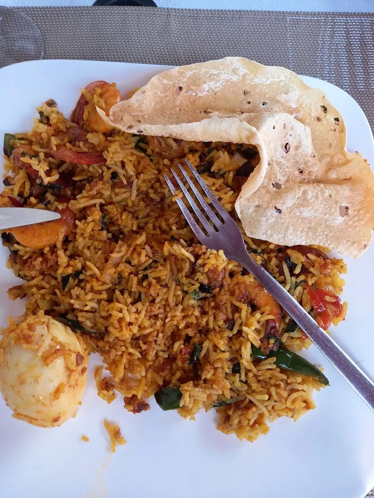 Byriani de Crevettes